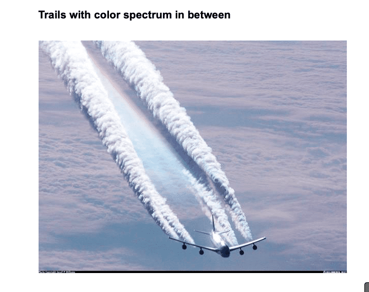 Nie, samoloty nie spryskują nas chemią