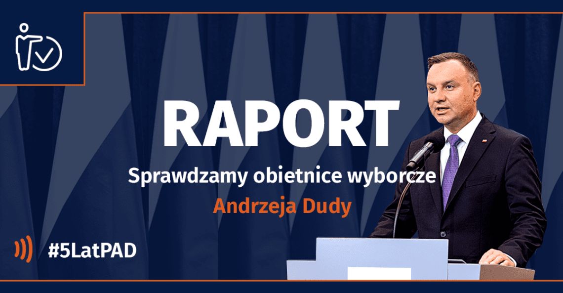 5 lat prezydentury Andrzeja Dudy