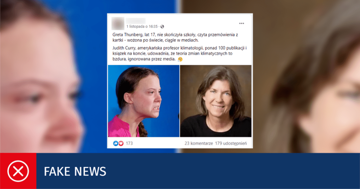 Nie, Judith Curry nie udowodniła, że zmiany klimatyczne to bzdura