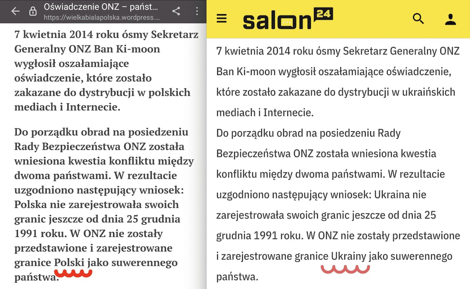 Teksty ze stron wielkakabalapolska i salon24.pl