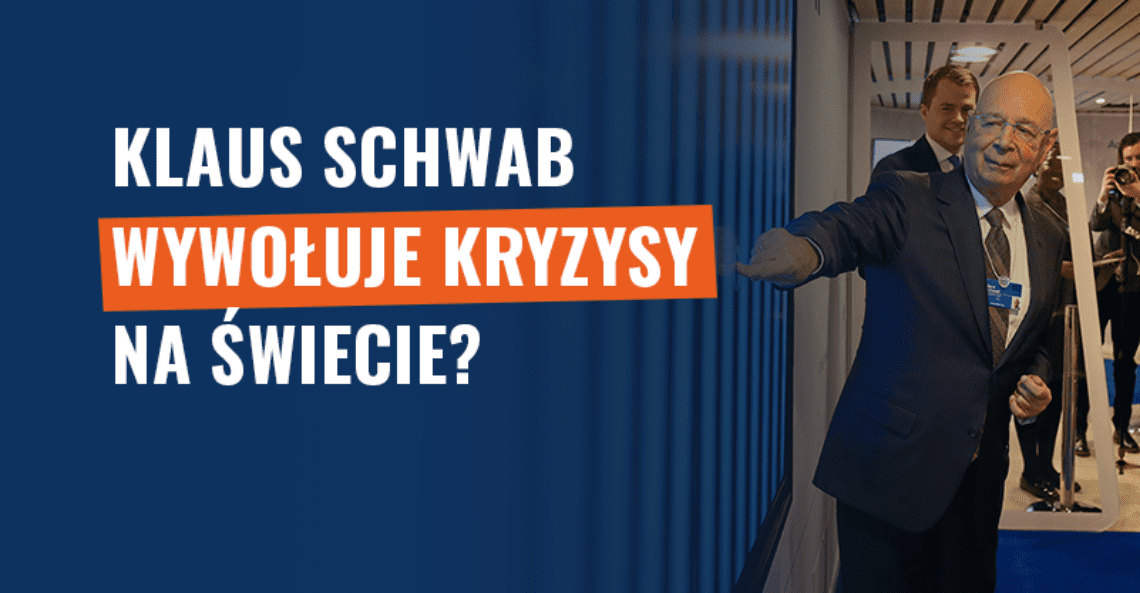 Klaus Schwab wywołuje kryzysy na świecie? Teoria spiskowa!