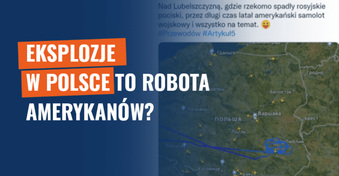 Eksplozje w Polsce to robota Amerykanów? Fake news!