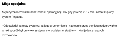 Fragment tekstu z TVN24.pl