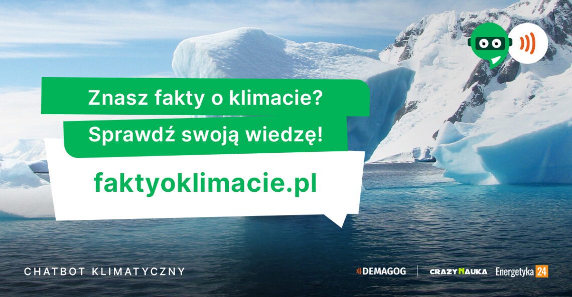 Stworzyliśmy pierwszego w Polsce chatbota klimatycznego!