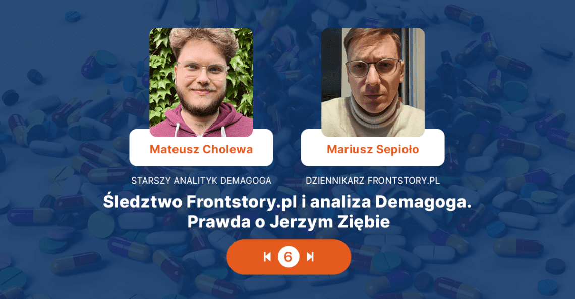 Śledztwo Frontstory.pl i analiza Demagoga. Prawda o Jerzym Ziębie