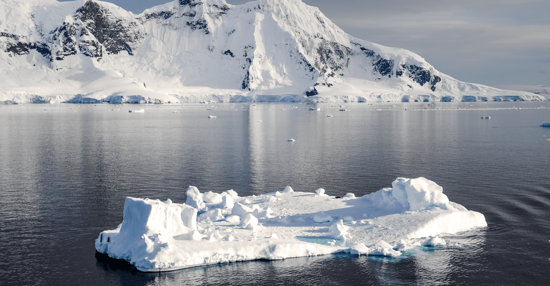 Lądolód na Antarktydzie