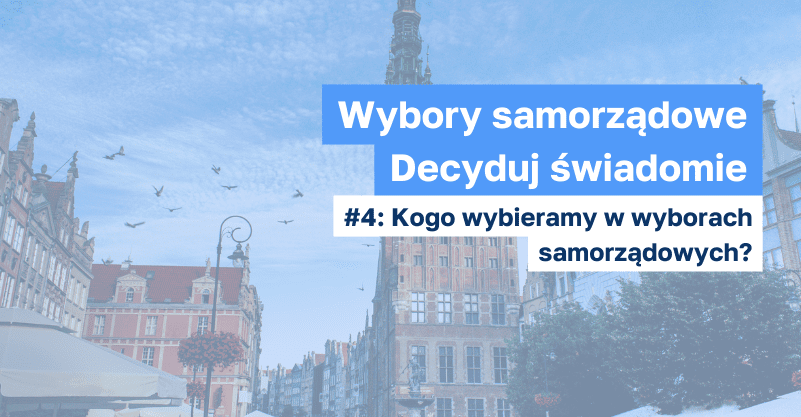 panorama Gdańska, ratusz miasta na pierwszym planie