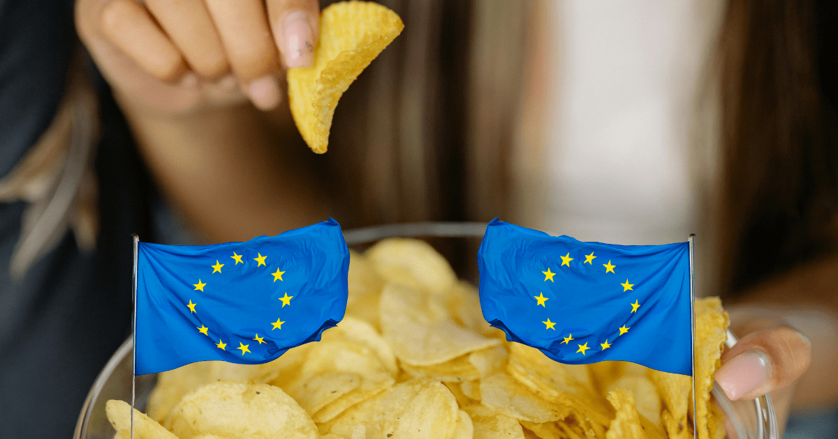 chipy z flagą UE