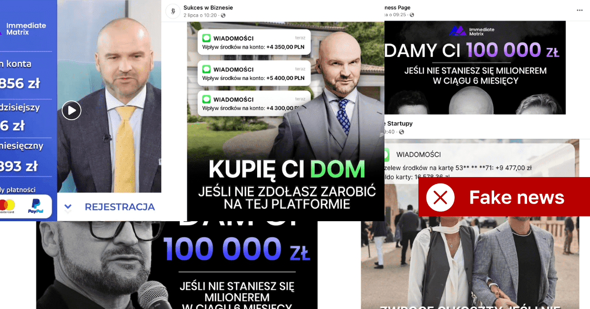 Rafał Brzoska i scamy na Facebooku – fałszywe reklamy wciąż aktywne