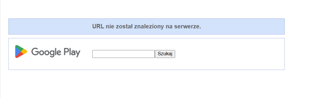 Zrzut ekrany z sklepu play 