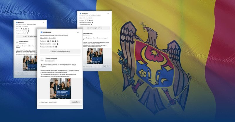 Operacja Diaspora. Z Polski wyszły reklamy ingerujące w mołdawskie wybory